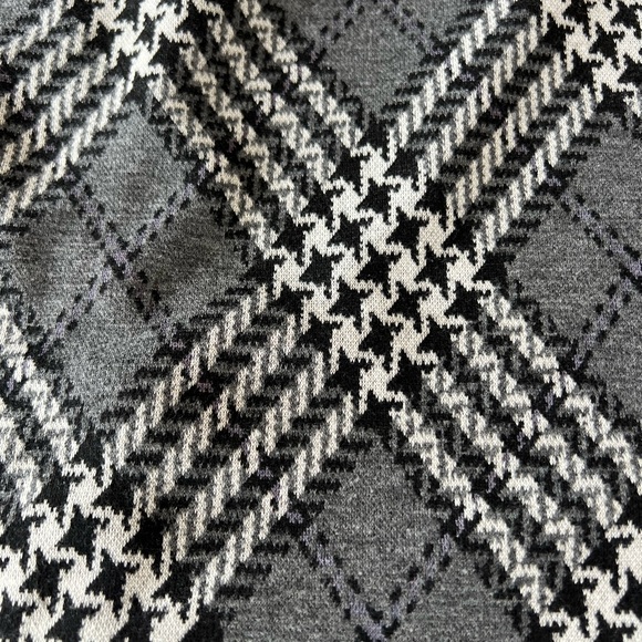 Lane Bryant Skirt Women's Gray Plaid Above Knee Zipper Straight & Pencil 14 - Picture 6 of 10